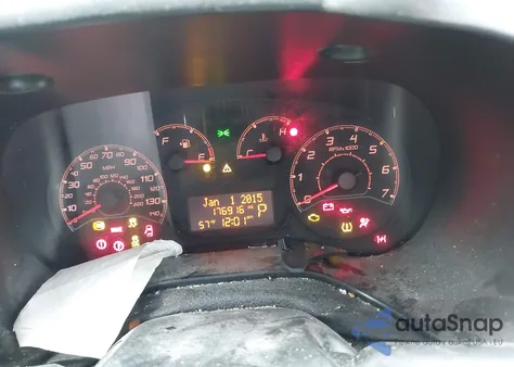 2017 Ram Promaster City Tradesman Slt z USA, uszkodzony, nr VIN ZFBERFBB0H6D87533